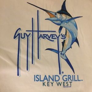 Guy Harvey island grill T-shirt Sz M
